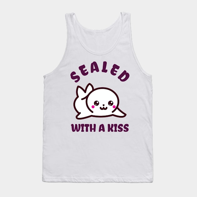 Sealed with a Kiss Tank Top by Toni Tees